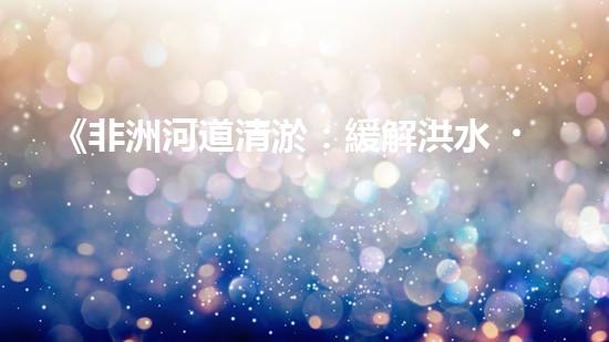 《非洲河道清淤：緩解洪水、提高生態(tài)保護(hù)》
